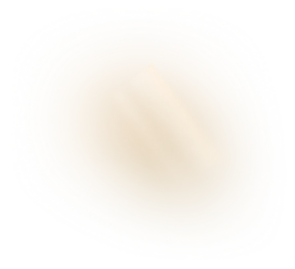 Soft golden light beam background creating a glowing effect behind the cards.